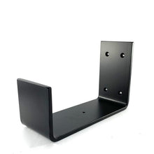 Load image into Gallery viewer, 3" Wide Metal Wrought Iron J Bracket for Wall Shelves, Open Shelving, Kitchen Shelves, Mantel Brackets.