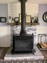 Load image into Gallery viewer, 3" Wide J Bracket - Square Ends - 8" Wall Height