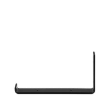 Load image into Gallery viewer, 2" Wide Metal Wrought Iron J Bracket for Wall Shelves, Open Shelving, Kitchen Shelves, Heavy duty wall hooks. 
