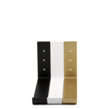 Load image into Gallery viewer, 2" Wide Metal Wrought Iron J Bracket for Wall Shelves, Open Shelving, Kitchen Shelves, Heavy duty wall hooks. 
