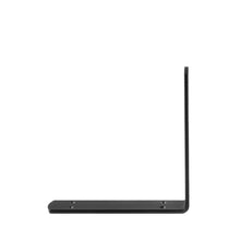 Load image into Gallery viewer, 2" Wide Metal Wrought Iron L Bracket.  Shelf Bracket, Floating wall shelf, Open Kitchen Shelving, Pantry Shelves, Countertop Brackets. 
