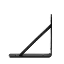 Load image into Gallery viewer, 2" Wide Metal Corbel Wall Bracket for Wall Shelves, Open Kitchen Shelving, Mantel Bracket, Floating Desk, Floating Bar.
