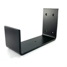 Load image into Gallery viewer, 3" Wide Metal Wrought Iron J Bracket for Wall Shelves, Open Shelving, Kitchen Shelves, Heavy duty wall hooks and mantel brackets. 
