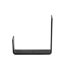 Load image into Gallery viewer, 3" Wide Metal Wrought Iron J Bracket for Wall Shelves, Open Shelving, Kitchen Shelves, Heavy duty wall hooks and Mantel Brackets.
