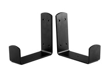 Load image into Gallery viewer, 3" Wide Metal Wrought Iron J Bracket for Wall Shelves, Open Shelving, Kitchen Shelves, Heavy duty wall hooks. 
