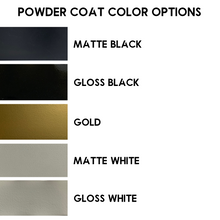 Load image into Gallery viewer, 2" Wide Edge Hammered - Round Ends - Straight Corbel
